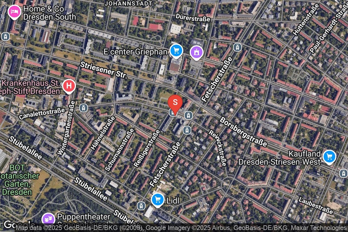 Karte Salzwelten Dresden